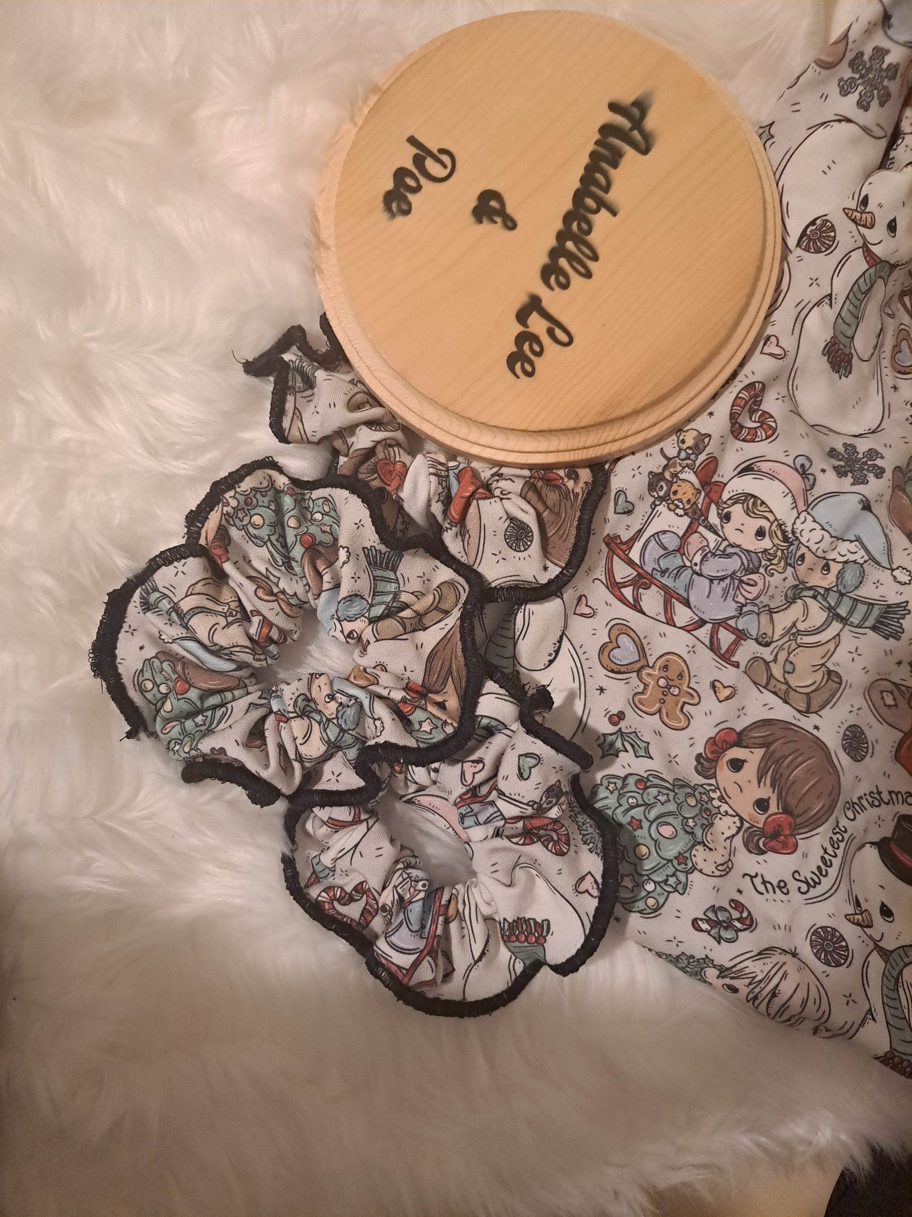 Precious moments christmas scrunchies
