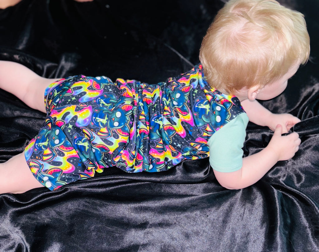Northern lights shorts and tshirt