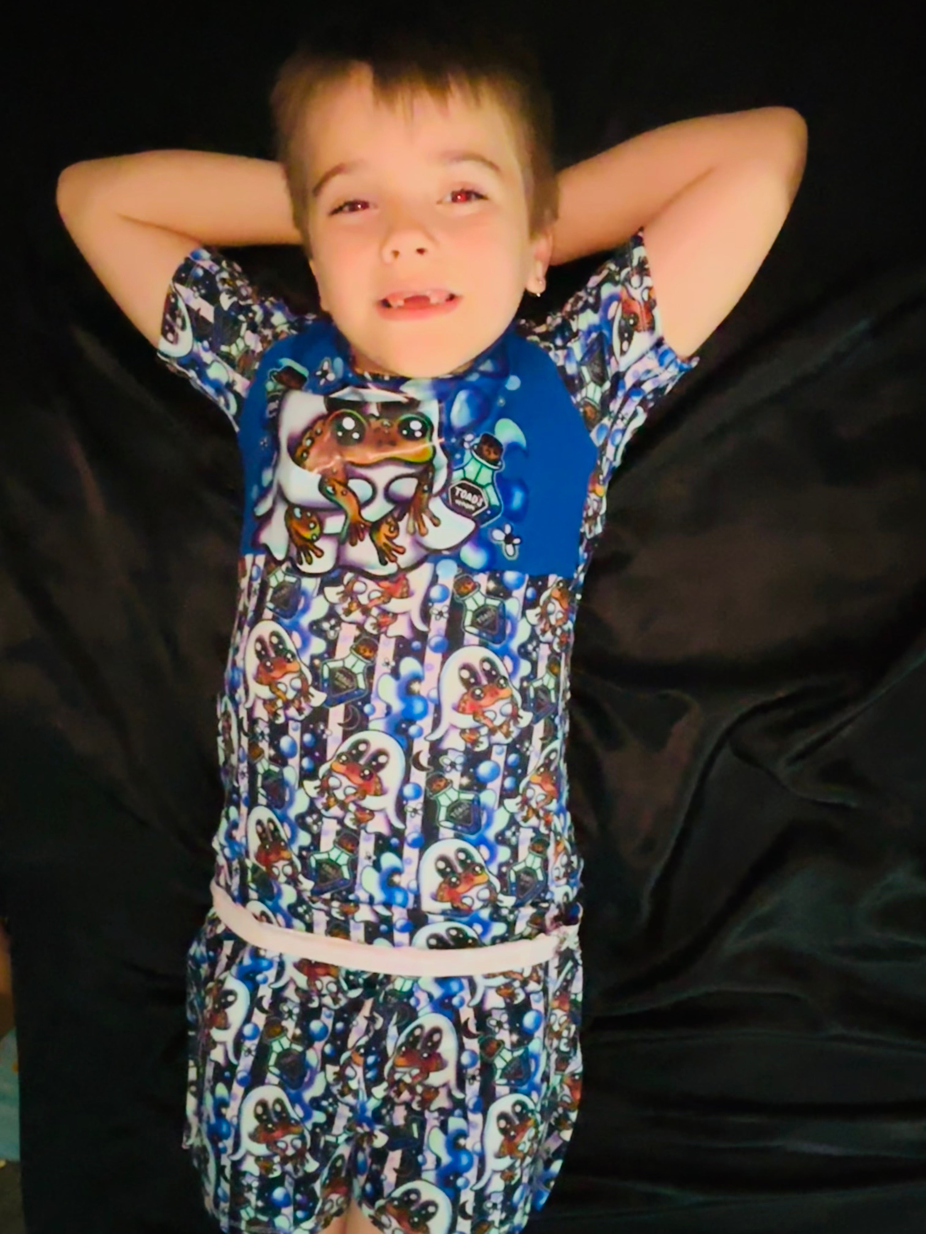 Northern lights shorts and tshirt