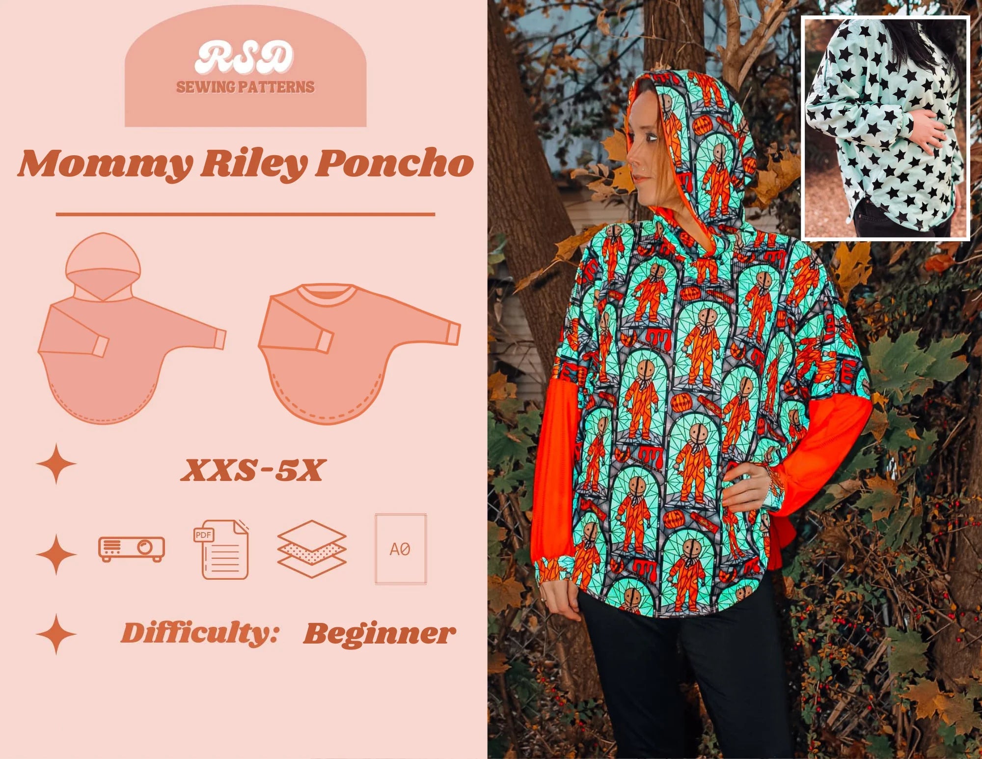 Mommy Riley Poncho