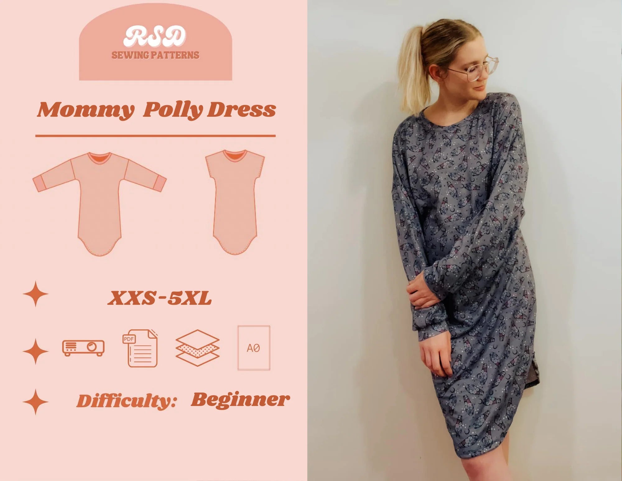 Mommy Polly Dress