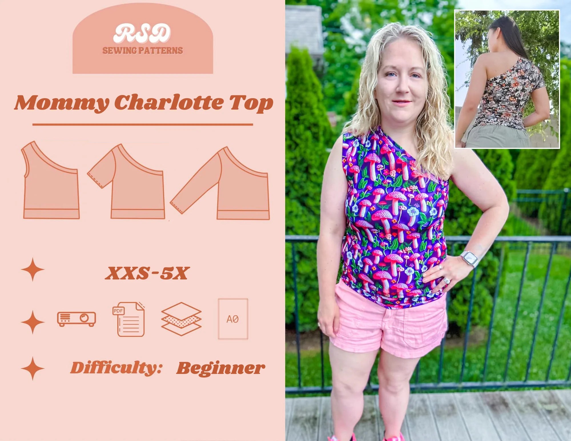 Mommy Charlotte Top