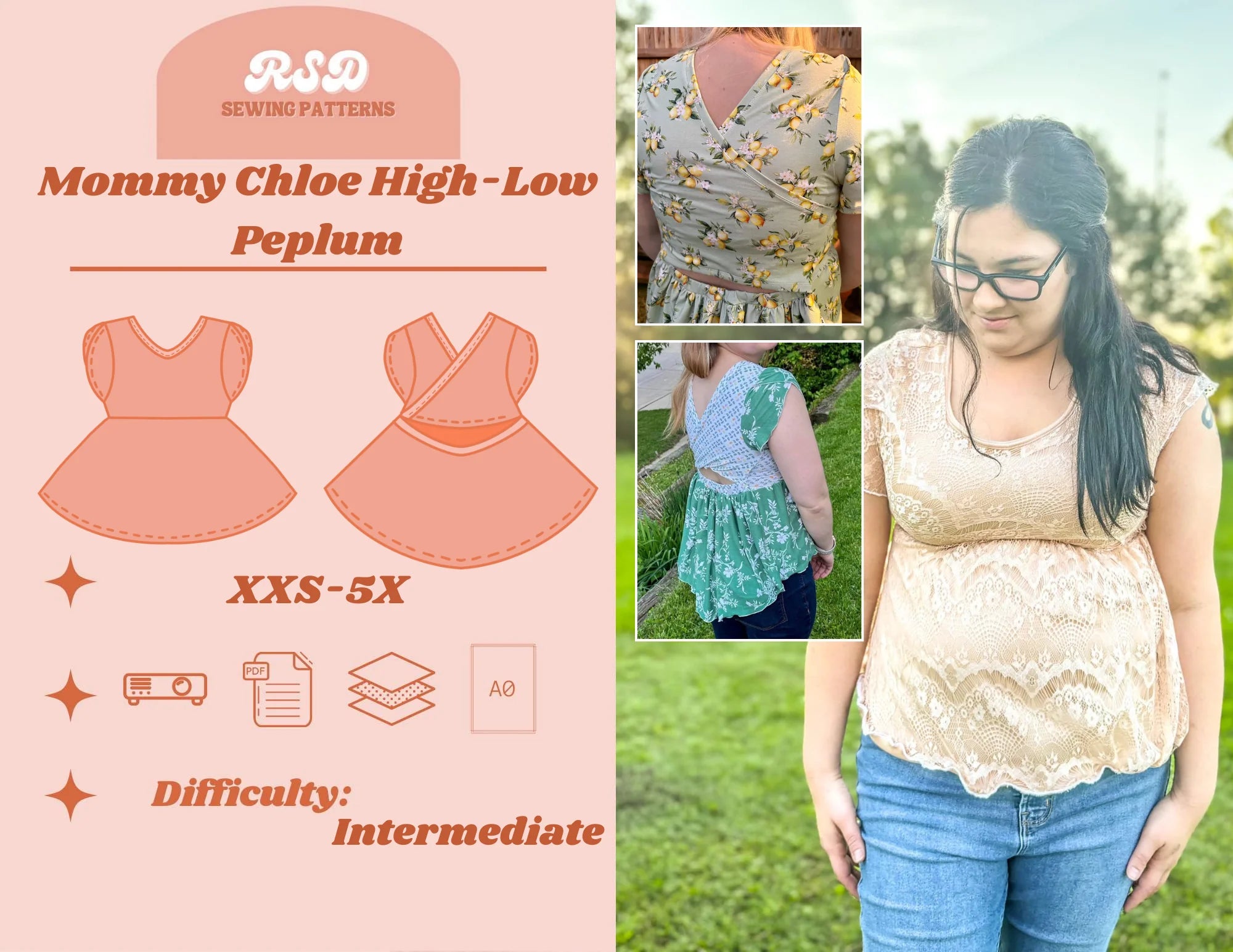 Mommy Chloe Peplum