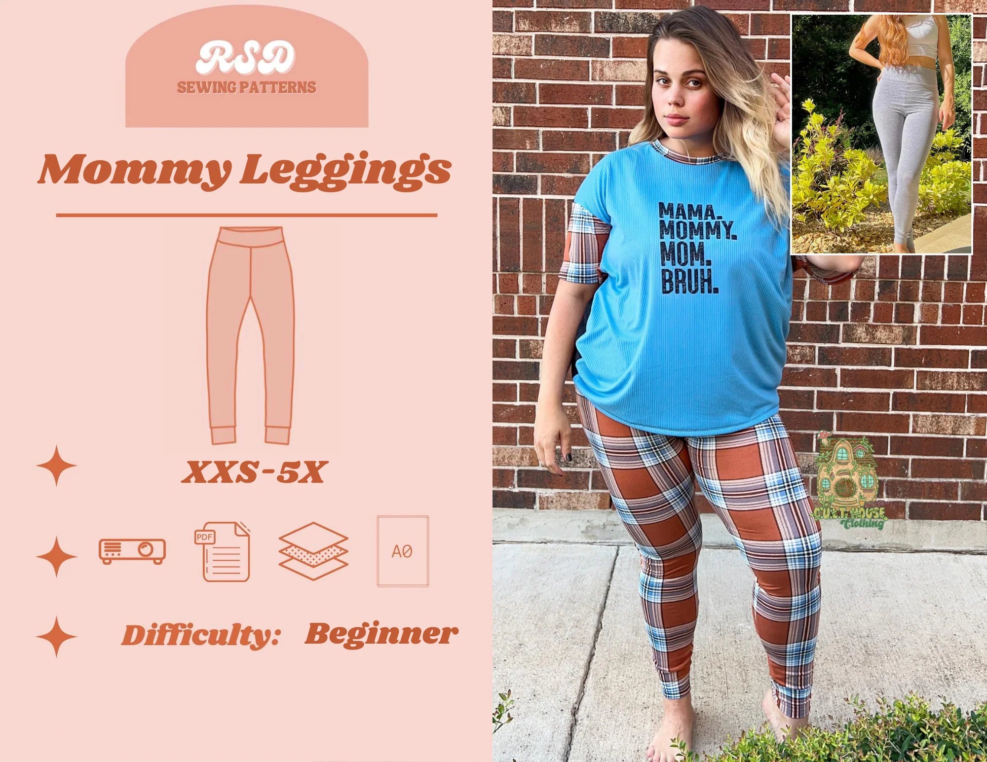 Mommy High Waisted Leggings