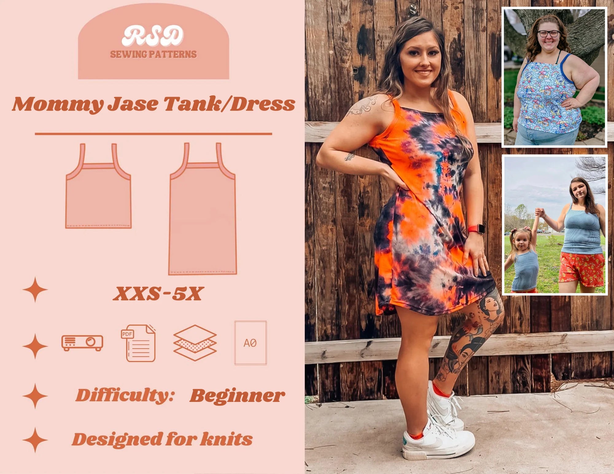 Mommy Jace Dress & Tank