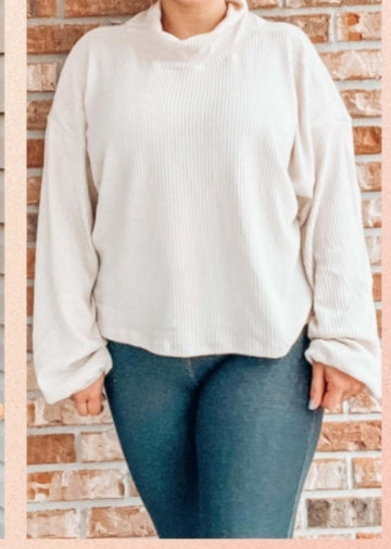 Mock neck sweater Adult