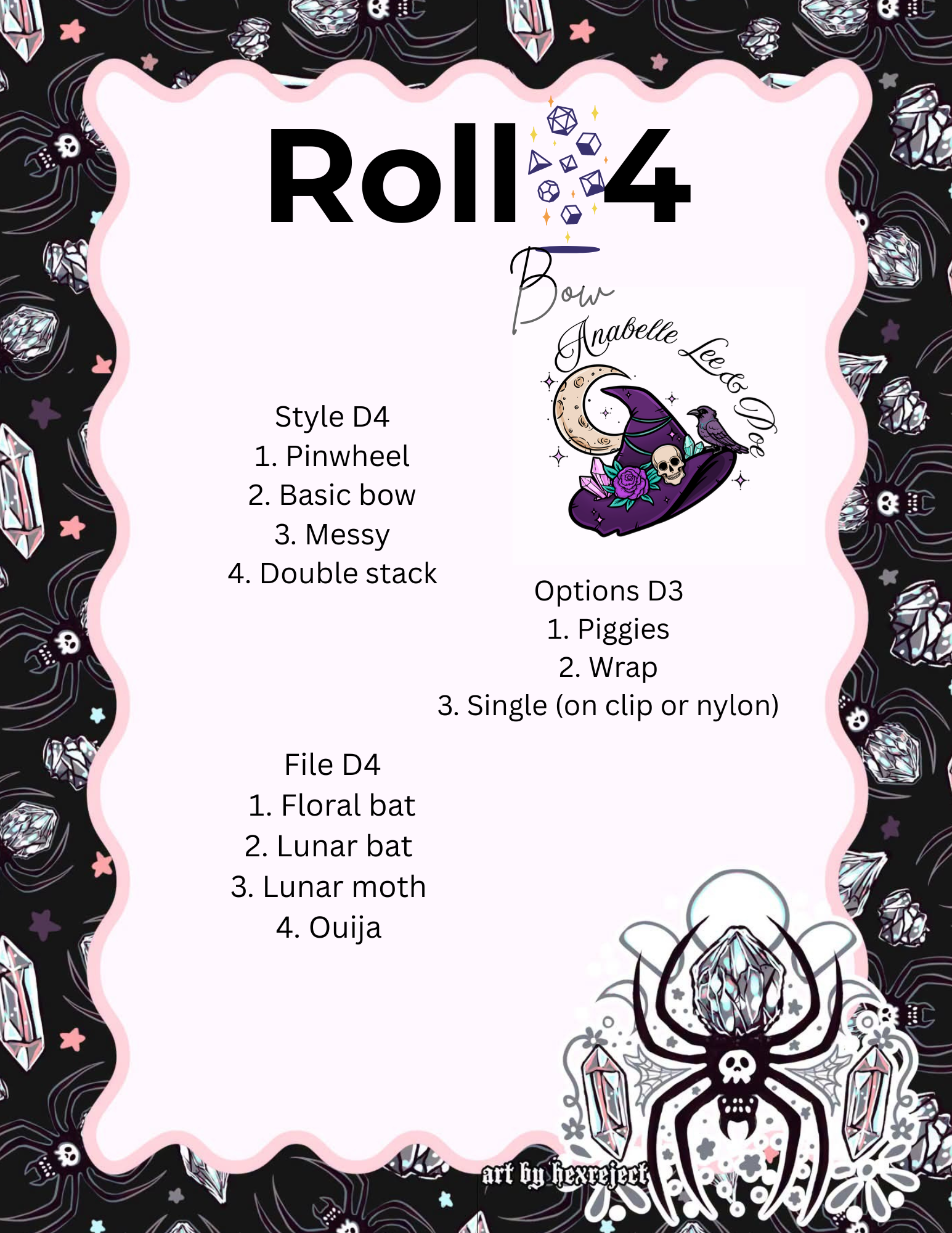 Roll for outfits