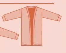 Adult Mesh duster cover up