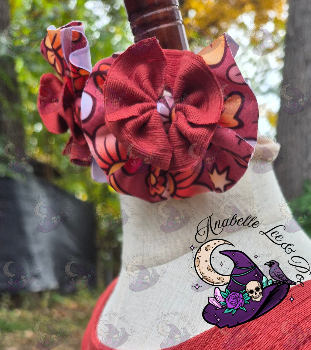 Fall floral Rosette with shredded piggies