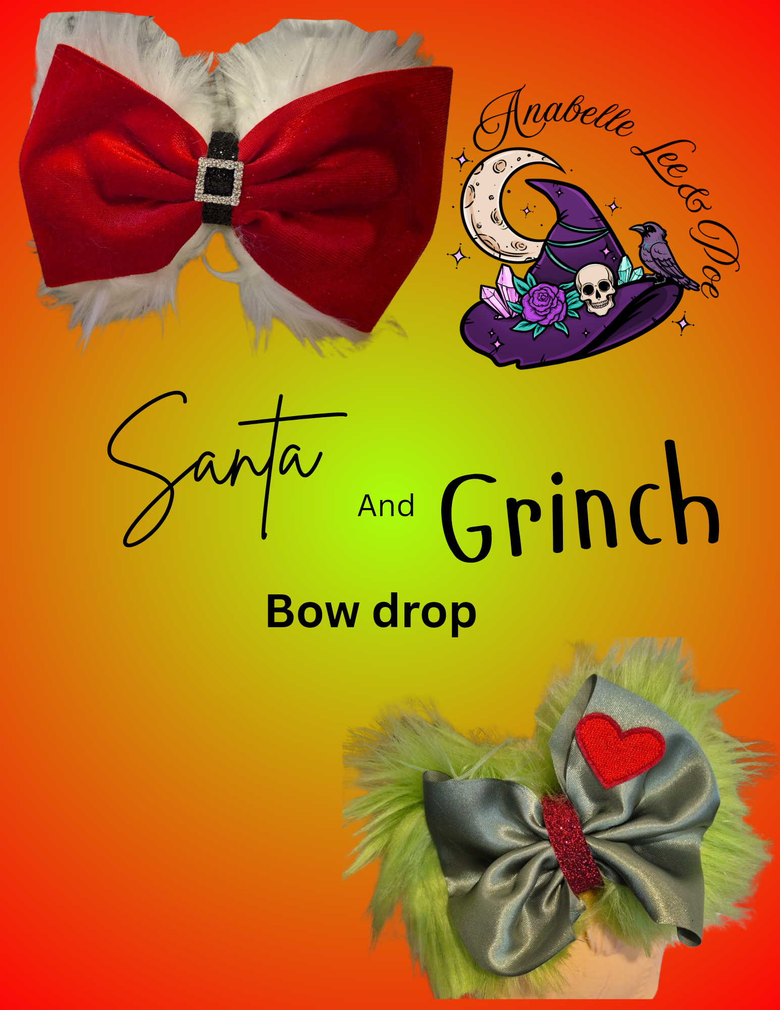 Santa bows