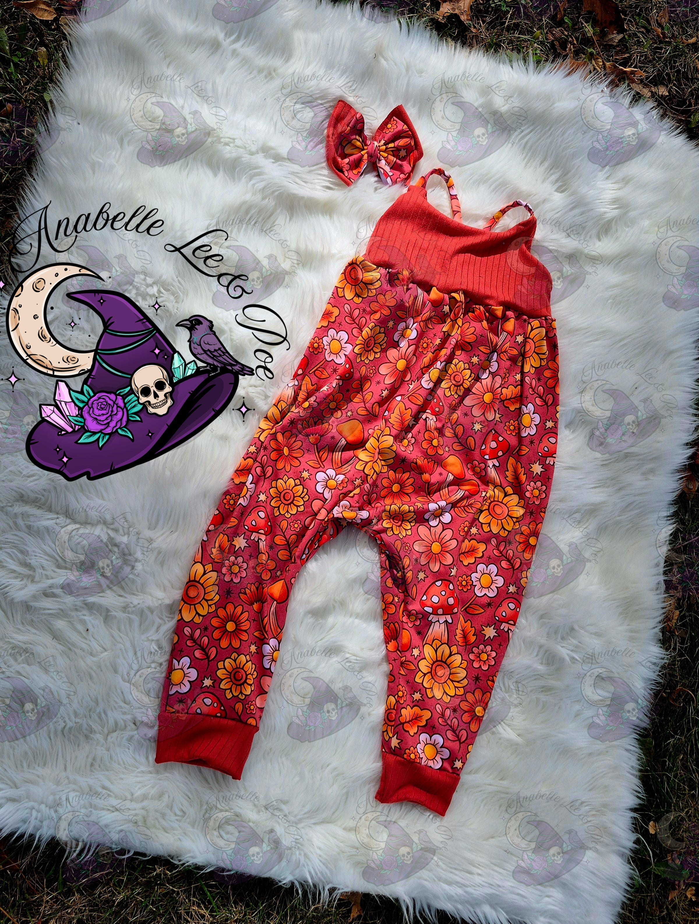 Fall floral napa with bow