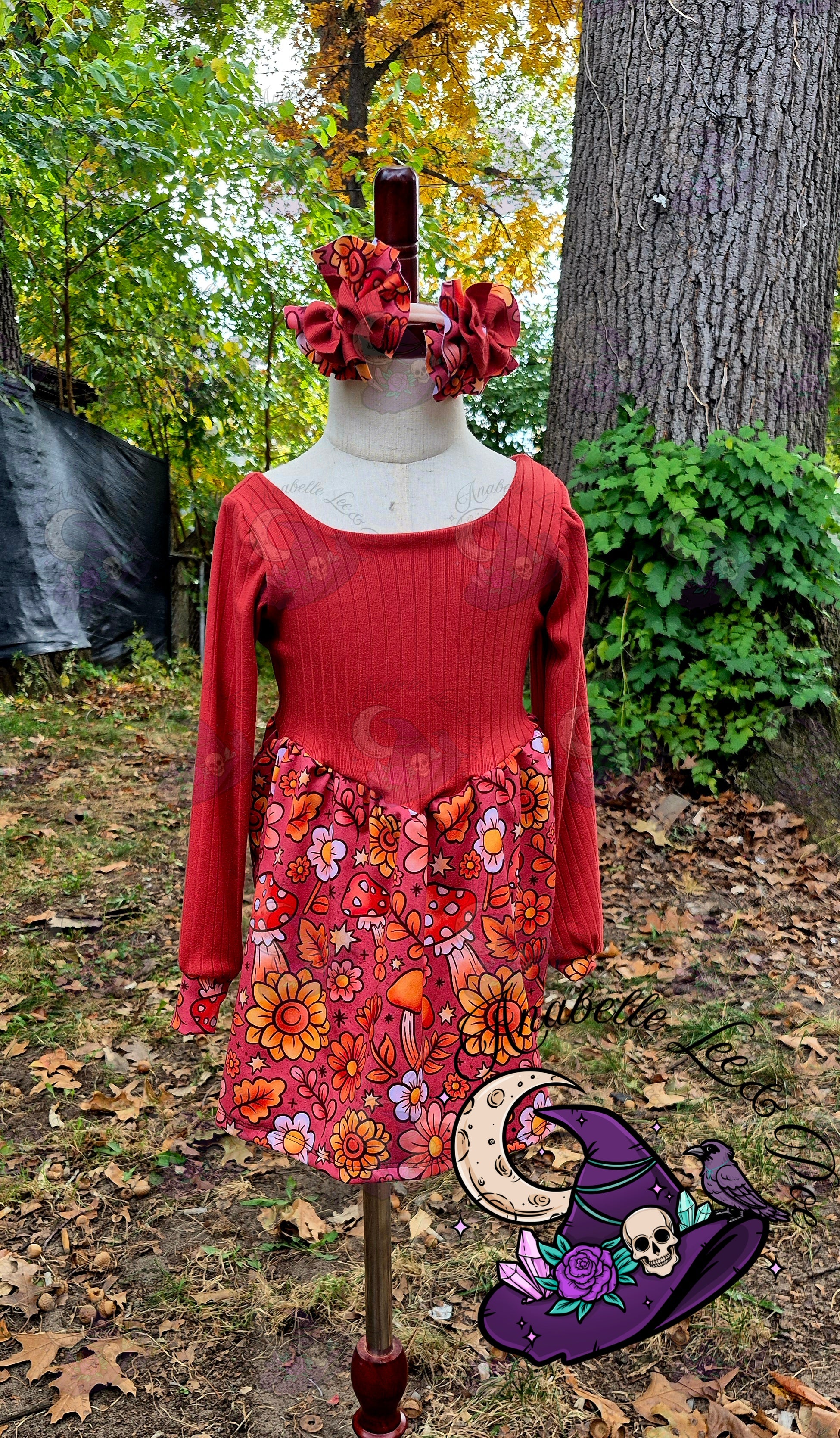 Fall floral Rosette with shredded piggies