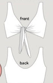 Yvette swim top