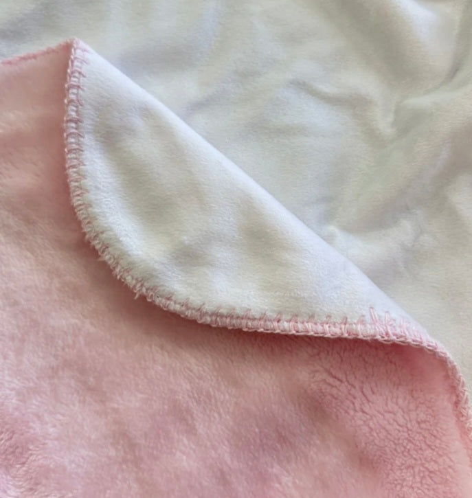 Baby bat milestone blanket
