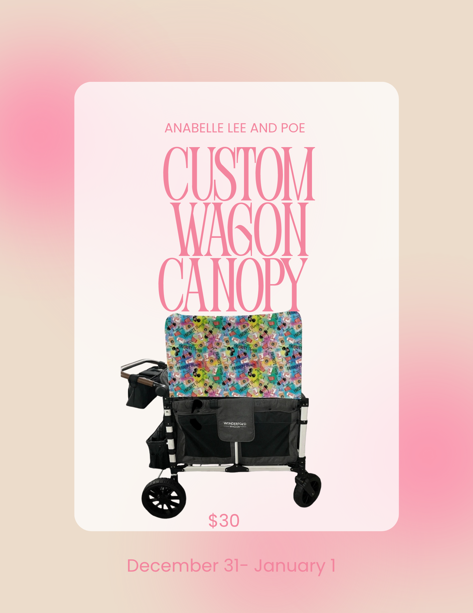 Wagon canopy