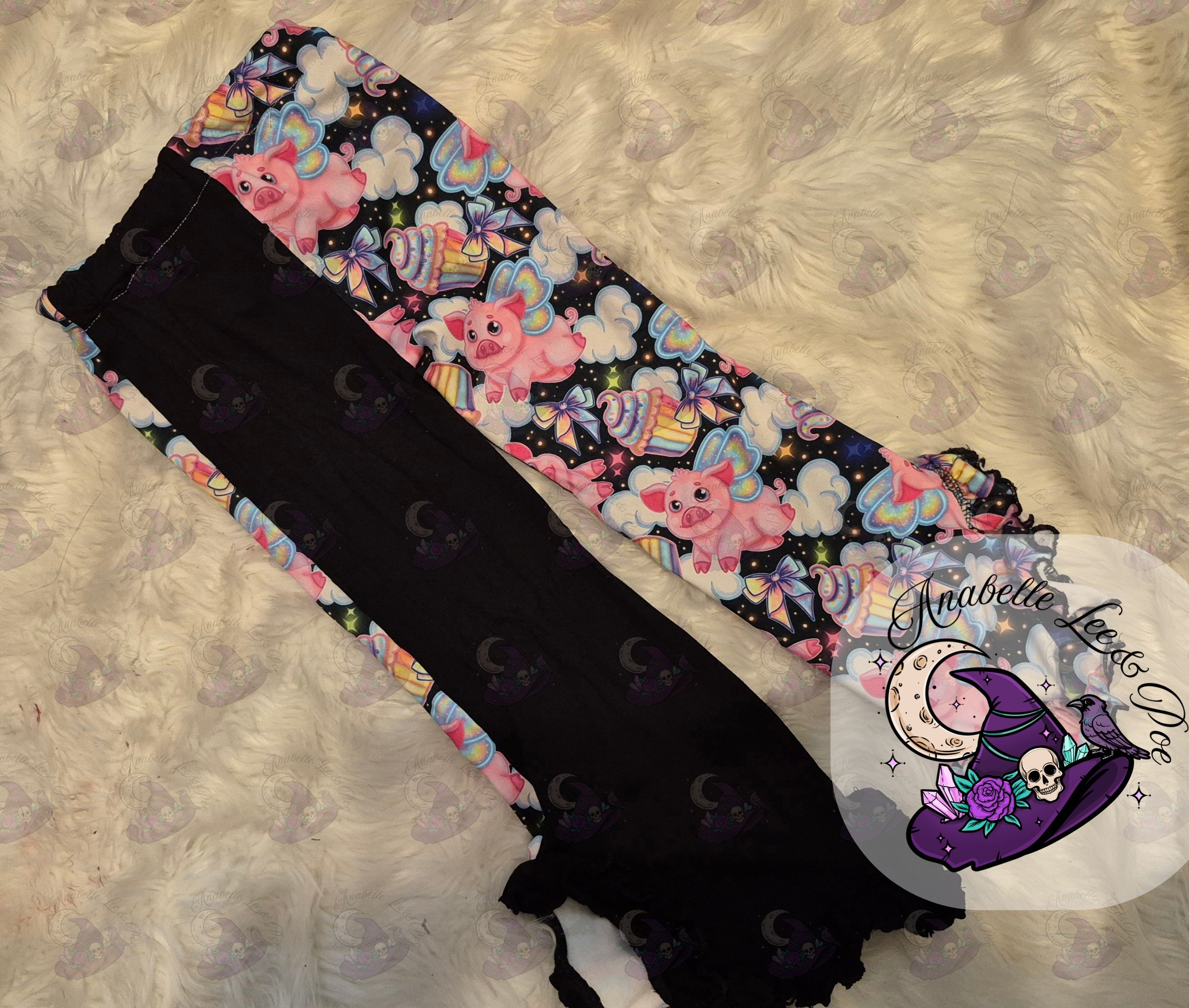 2t Iliana flare with ruffle