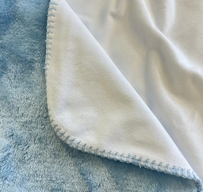 Baby bat milestone blanket
