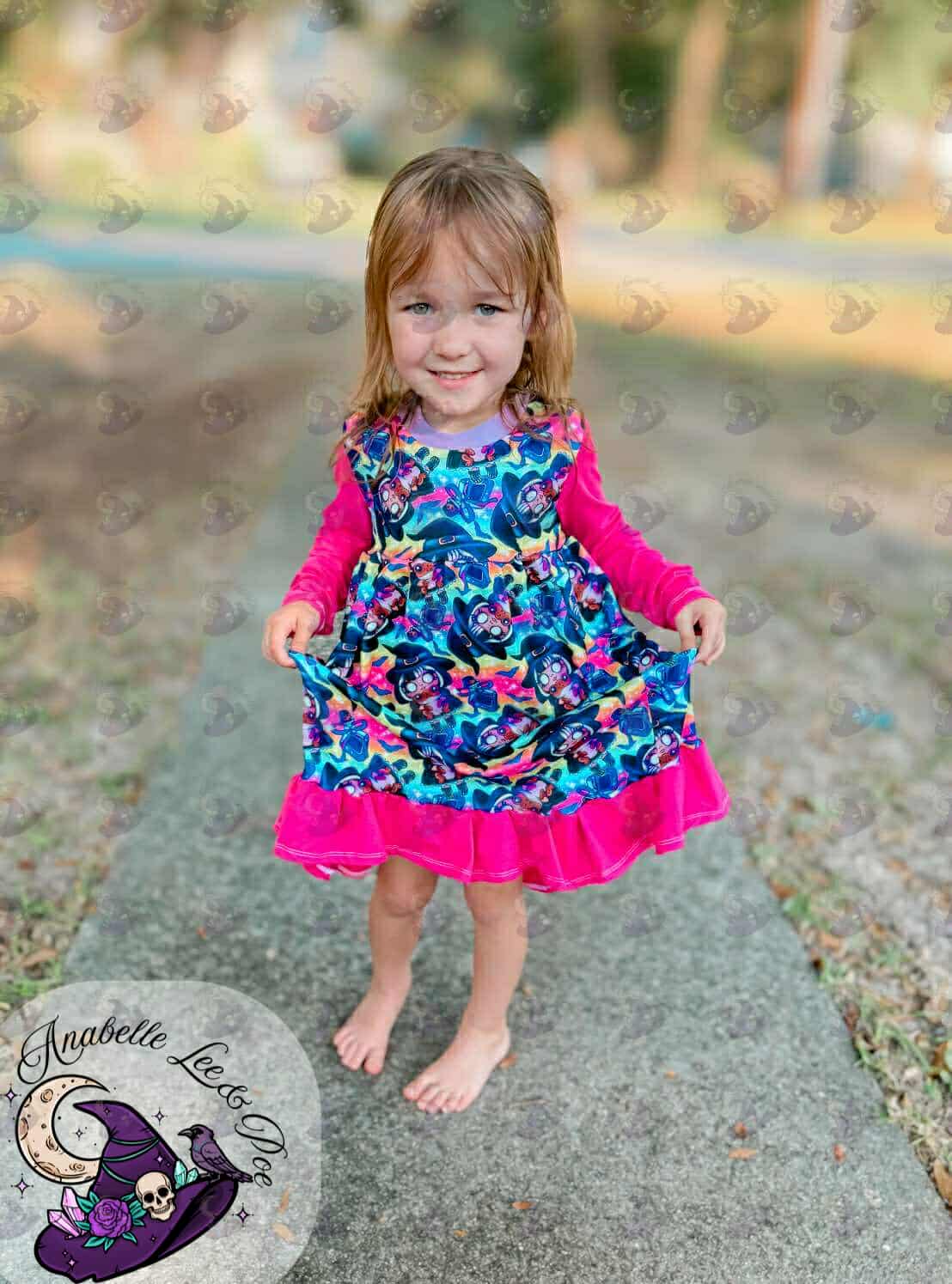 Northern lights night gown
